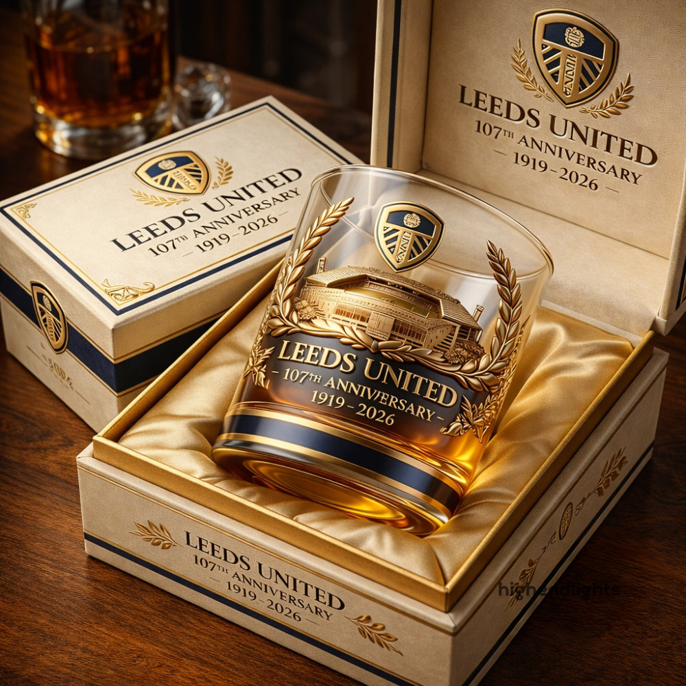 107th Anniversary Football Club Commemorative Decorative Glass