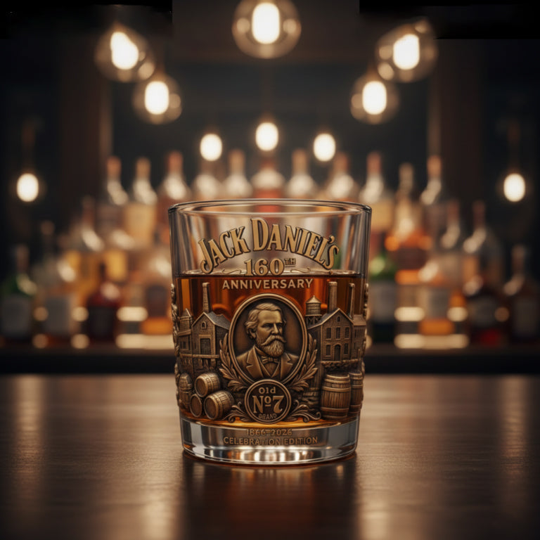 160th Anniversary Decorative Commemorative Glass (1866–2026)