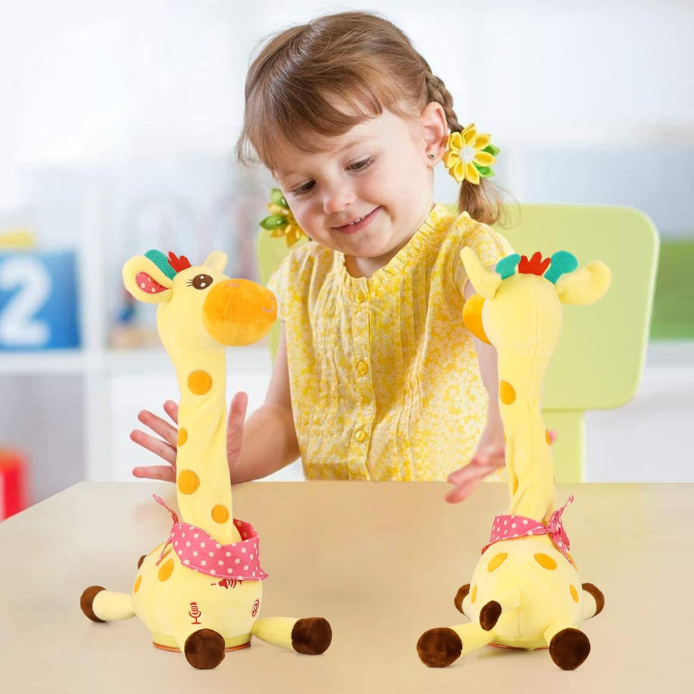 Musical Dancing Giraffe Plush Toy