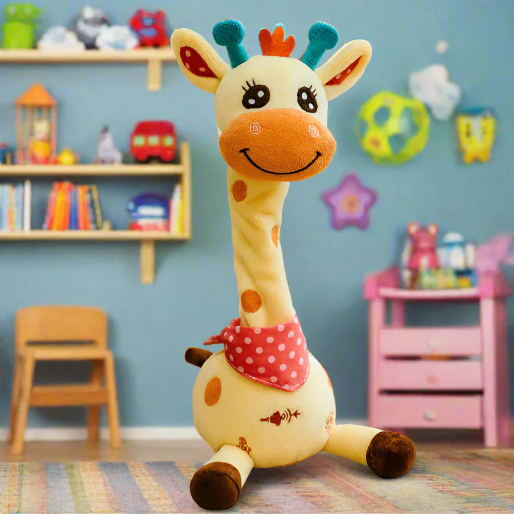 Musical Dancing Giraffe Plush Toy