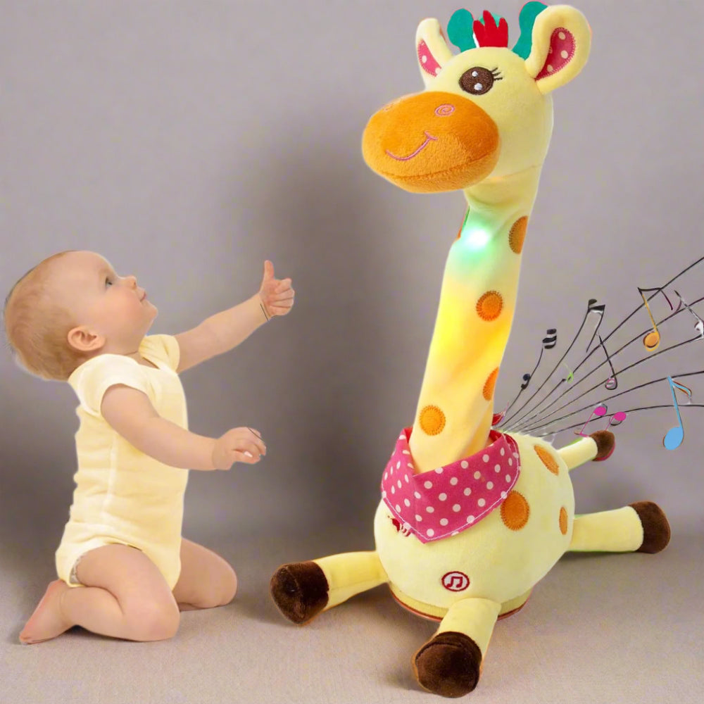 Musical Dancing Giraffe Plush Toy