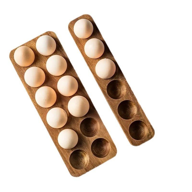 Acacia Wooden Egg Tray