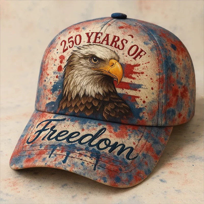 250 Years Commemorative Lightweight Baseball Cap – Adjustable Unisex