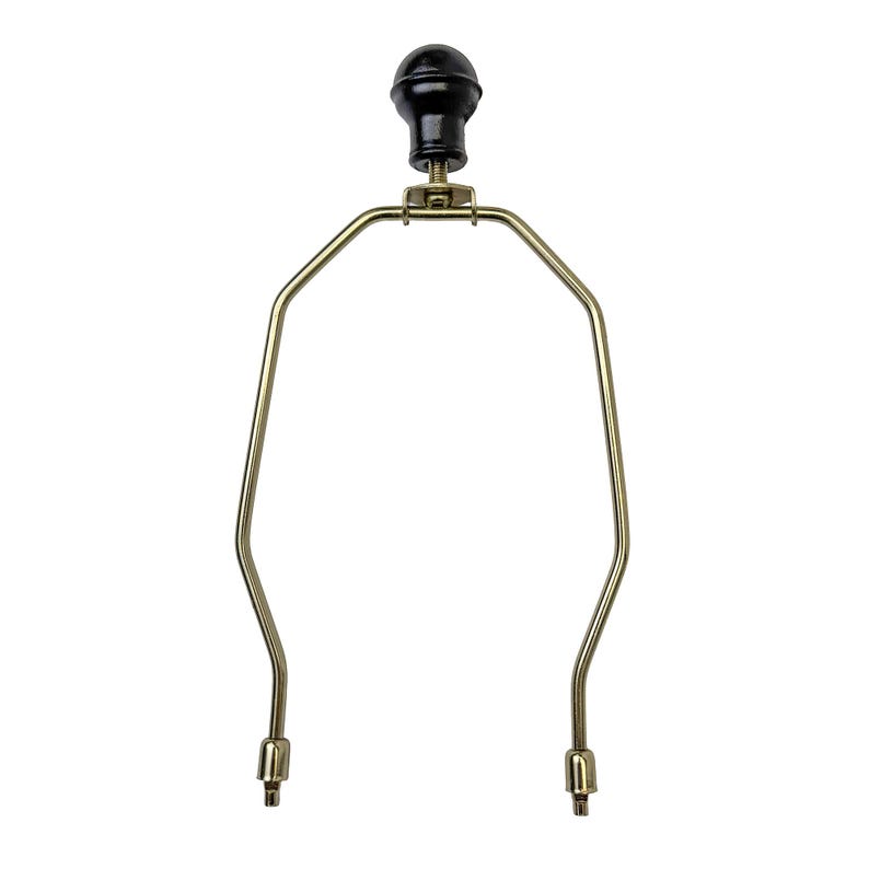 Iron Table Lamp with 15" Linen Shade – Minimalist Black Metal Lamp