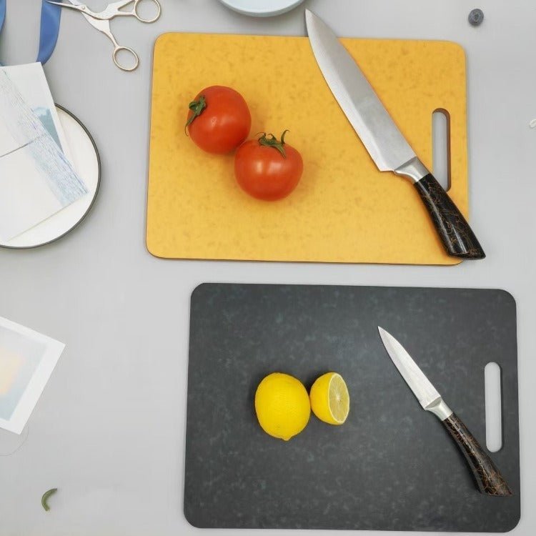 Wood Grain Cutting Board – Eco-Friendly, Antibacterial & Knife-Safe